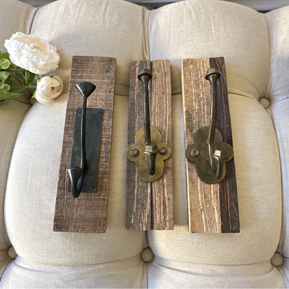{Anthropologie} Forest Found Wall Hooks